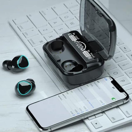 Bežične Bluetooth slušalice M10 sa kućištem i mikrofonom - Brzishop